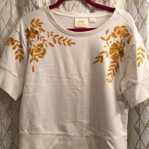 Maeve Short Sleeve Sweater